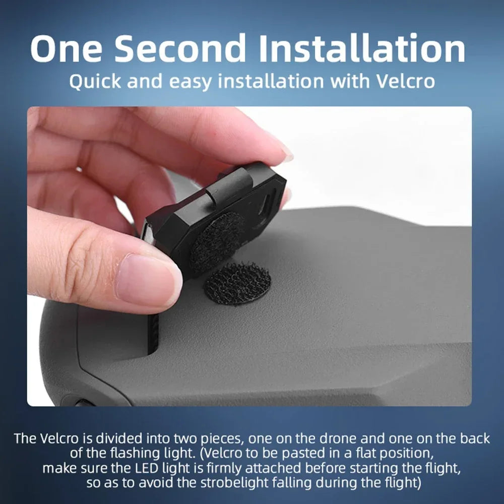 The drone-attachable night lights.